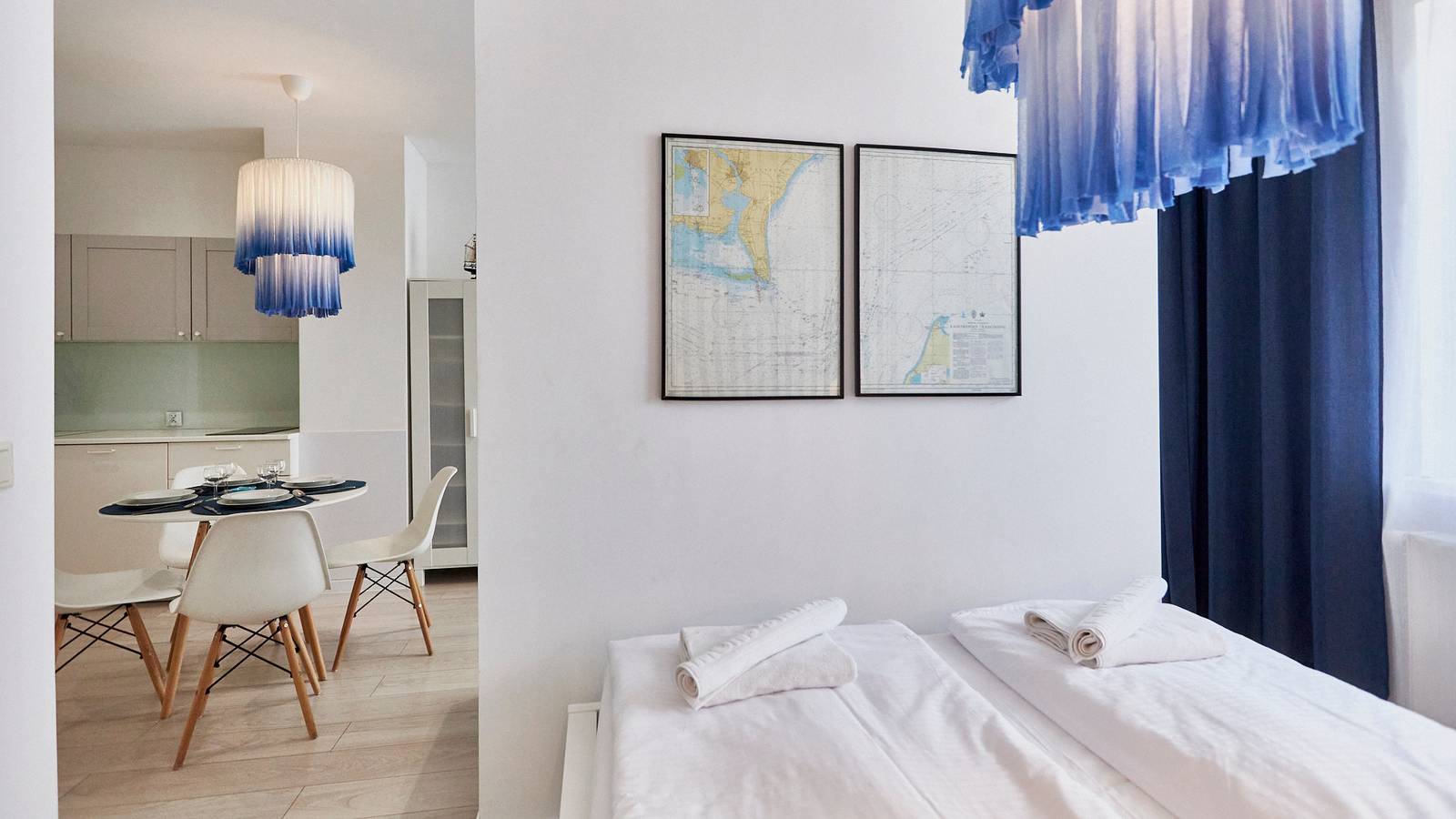 Cały apartament wypoczynkowy, Apartament wakacyjny dla 4 osób z balkon in Świnoujście, Zalew Szczeciński