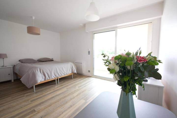 Chambre d’hôte pour 2 personnes, avec balcon, animaux acceptés