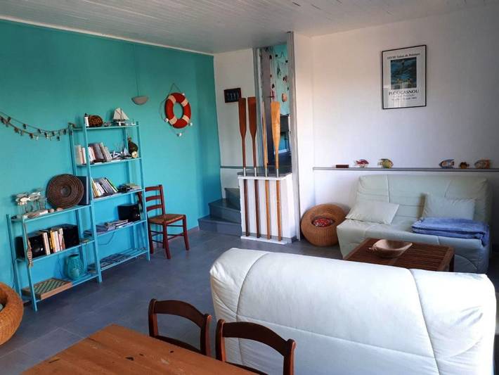Chambre d’hôte pour 6 personnes, avec Balcon et Terrasse ainsi que Jardin et Vue à Petreto-Bicchisano