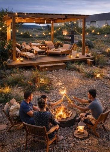 Camping für 2 Personen, mit Terrasse und Whirlpool sowie Garten in Kastilien-La Mancha