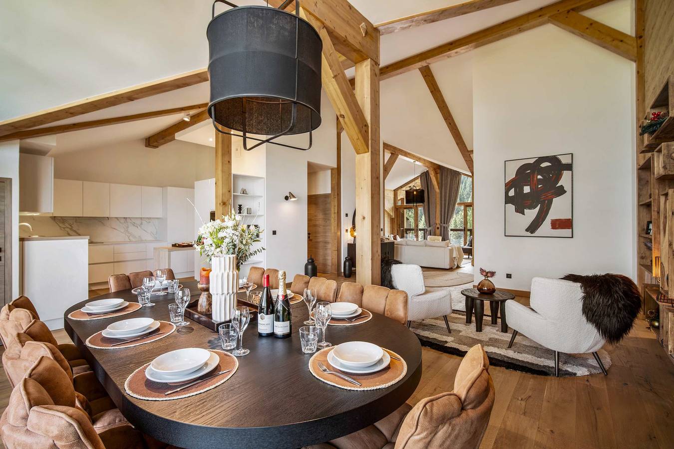 Apartamento entero, Luxury Penthouse 4Br  Panoramic Views  Garages Penthouse B1103 in Courchevel 1650 (Moriond), Saint-Bon-Tarentaise