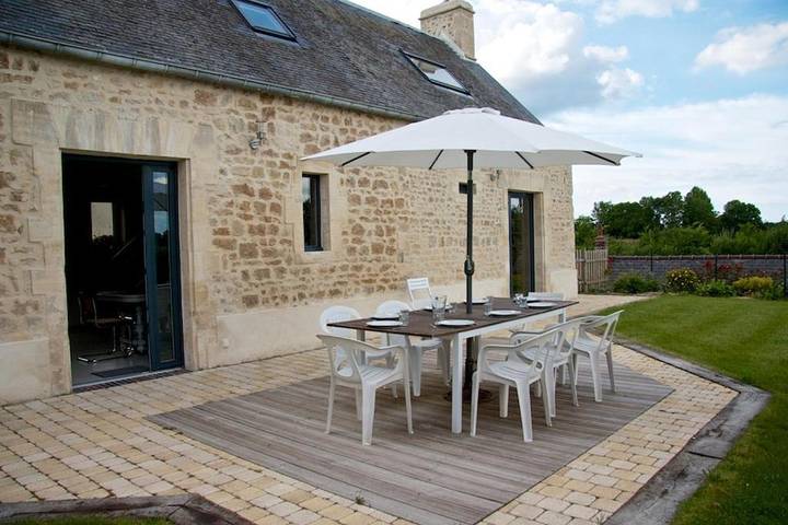 Maison de vacances pour 10 personnes, avec jardin, adapté aux familles dans le Calvados - 4