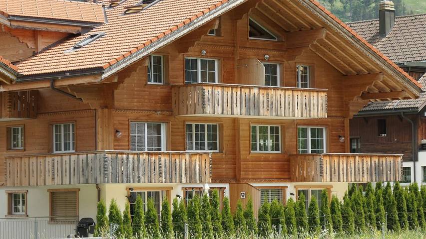 Gîte pour 6 personnes, avec balcon à Kandersteg - 3