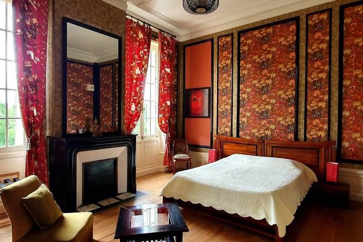 Chambre d’hôte pour 3 personnes, avec jardin et piscine dans les Landes