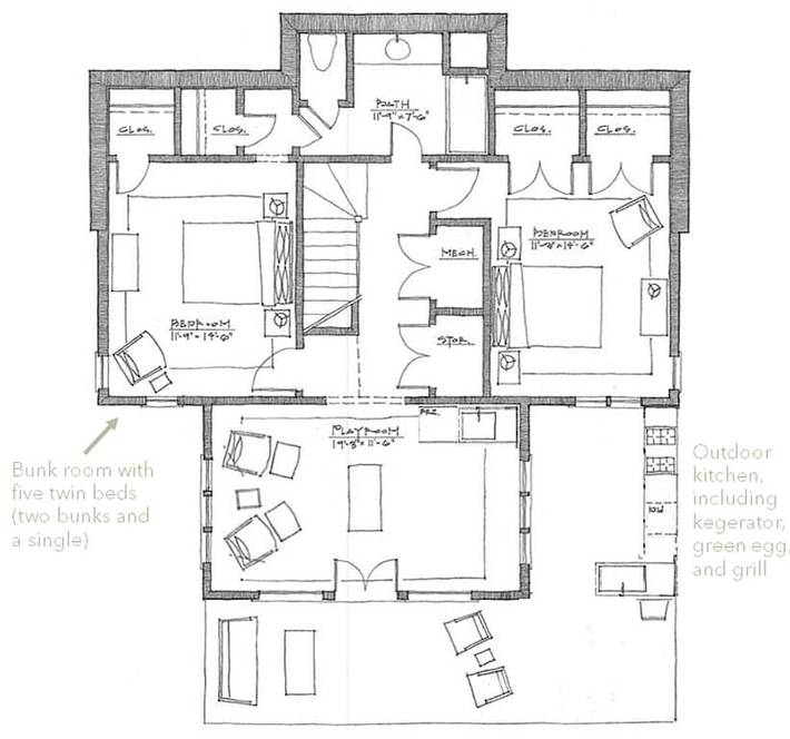 Vacation rental for 14 people, with balcony and pool in Alabama