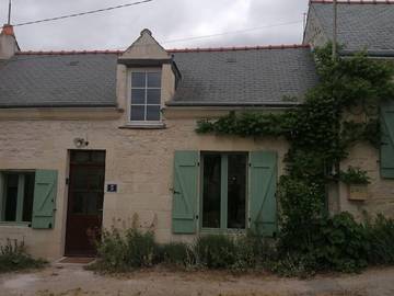 Gîte pour 5 personnes, avec jardin à Bourgueil