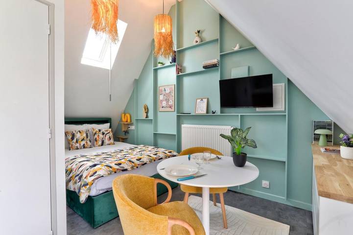 Gîte pour 2 personnes, avec terrasse à Plumergat