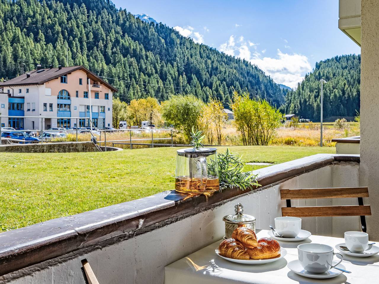 Ganze Wohnung, Chesa Palüdin 1 - Celerina in Celerina, Sankt Moritz