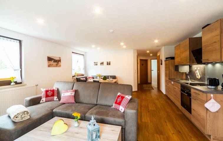 Ferienwohnung für 6 Personen, mit Ausblick und Terrasse, mit Haustier