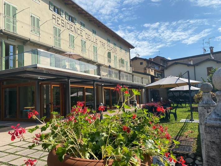 Appart’hôtel pour 4 personnes, avec vue et jardin