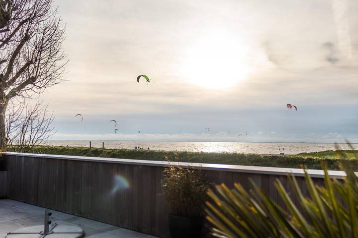 Ferienwohnung für 6 Personen, mit Balkon und Seeblick sowie Ausblick am Markermeer - 3