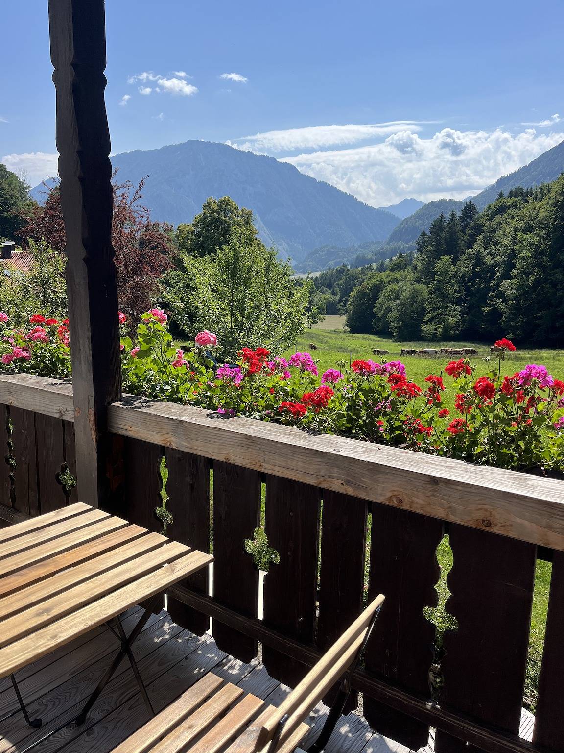 Maiergschwendter-Hof inkl. Chiemgaukarte - Doppelzimmer Westernberg mit Dusche und Wc, Tv, Wlan in Ruhpolding, Bayerische Alpen