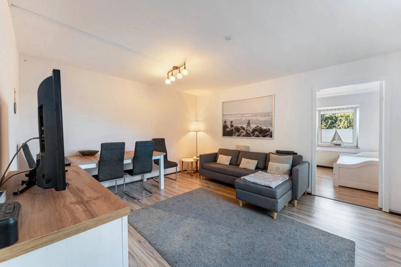 Ganze Wohnung, Ferienwohnung 'Koje 1' mit privater Terrasse und privatem Garten in Westfehmarn, Petersdorf auf Fehmarn