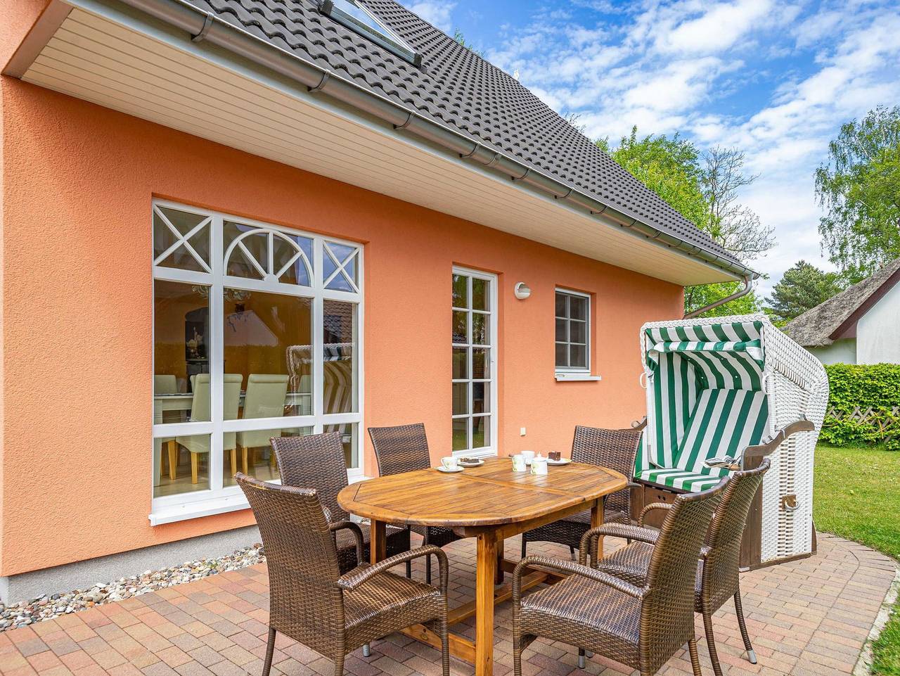 Ferienhausuhlenhus in Prerow, Fischland - Darß - Zingst