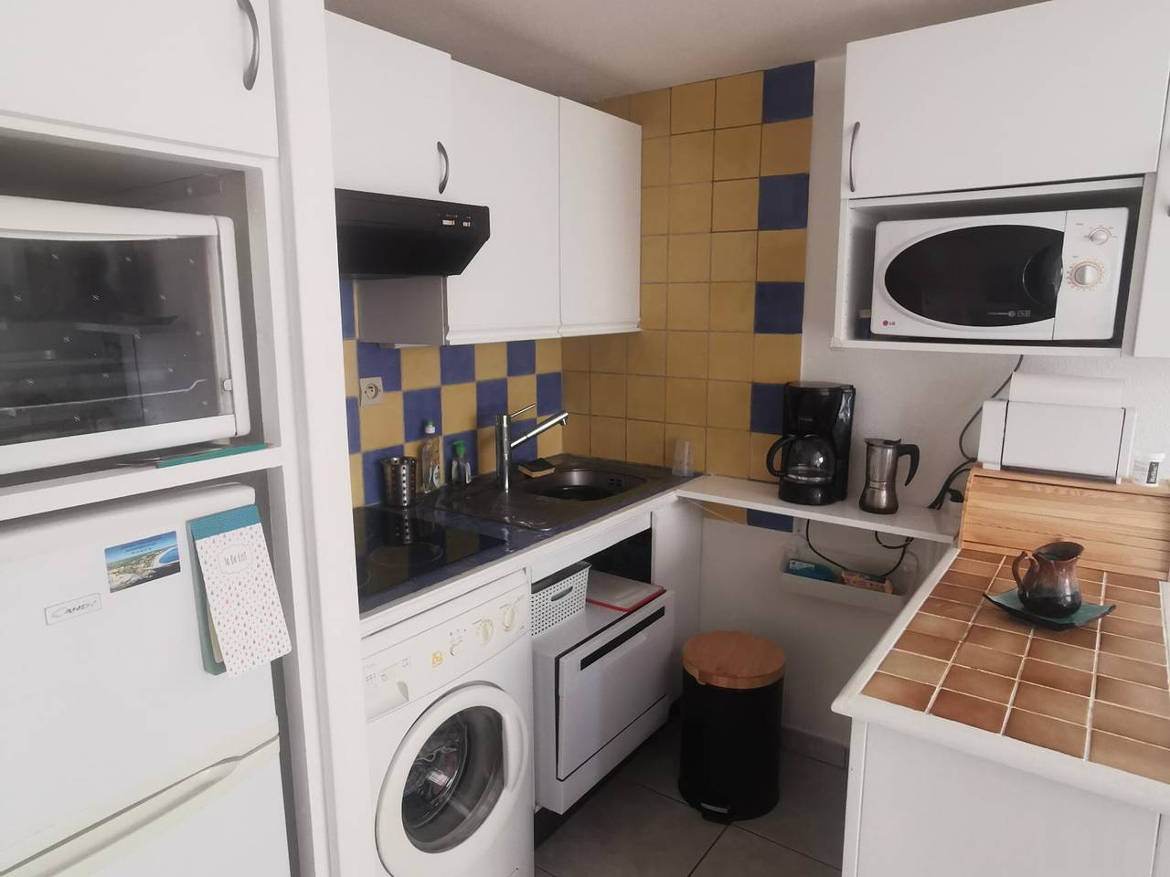 Helles Ferienhaus in ruhiger Lage, 500m vom Strand, gesicherter Parkplatz, Terrasse, 6 Schlafplätze in La Côte Vermeille, Argelès-sur-Mer
