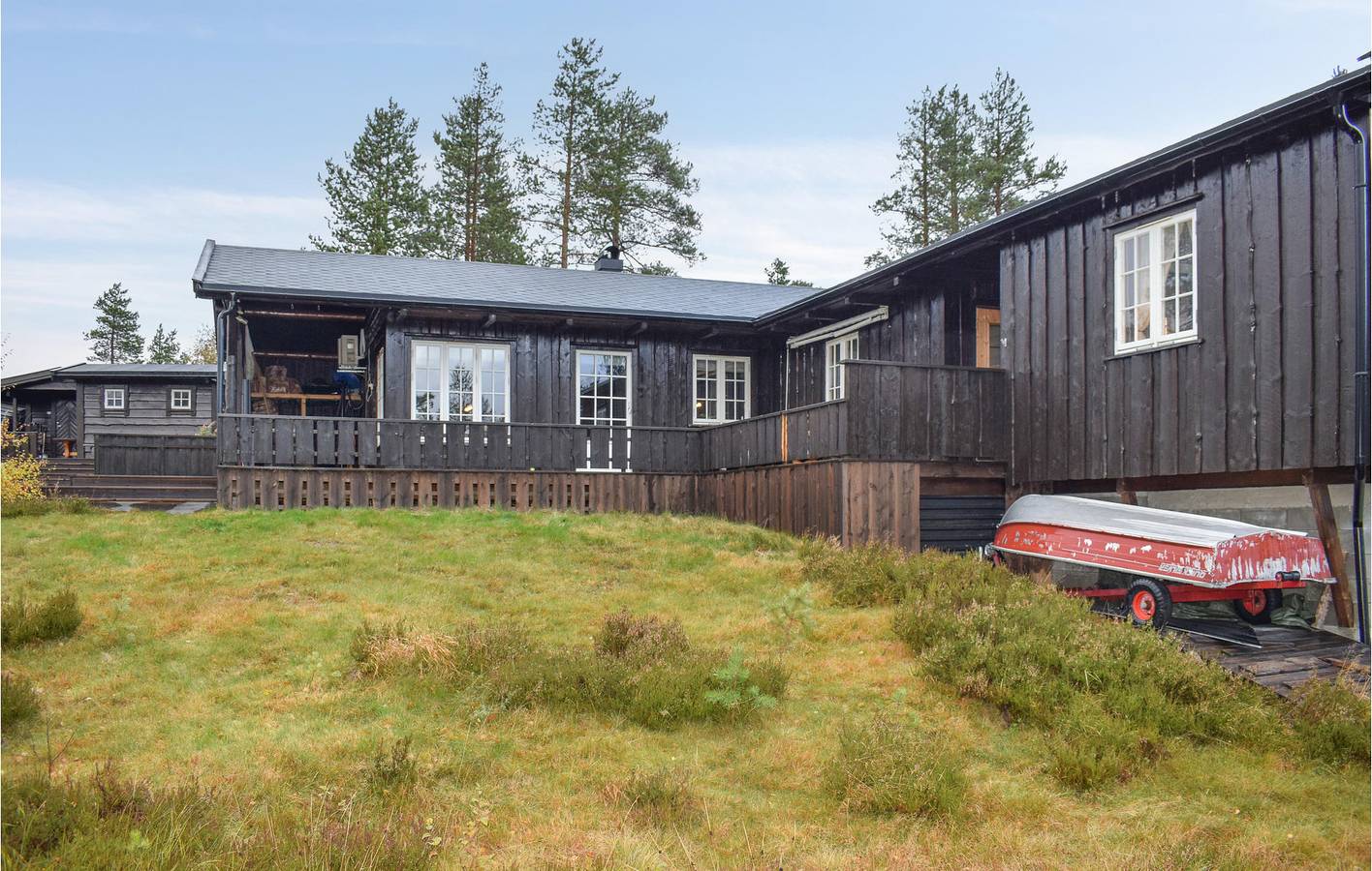 Ferienhaus für 9 Personen mit Terrasse in Fyresdal