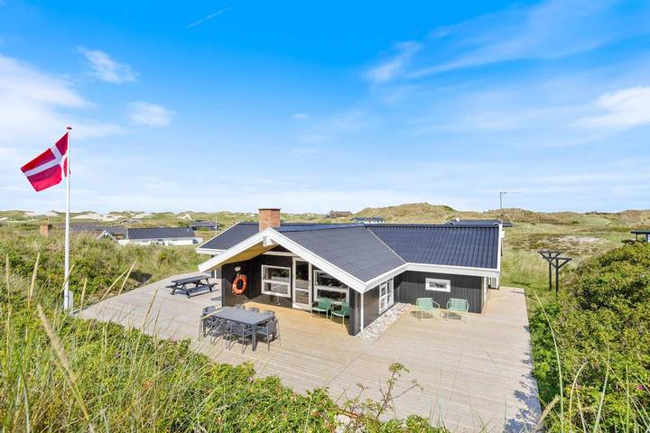 Ferienhaus für 8 Personen, mit Balkon/Terrasse und Whirlpool sowie Terrasse und Sauna am Ringkøbing Fjord - 2