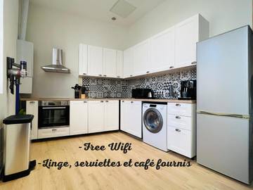 Gîte pour 4 personnes, avec terrasse, animaux acceptés à Sainte-Foy-lès-Lyon