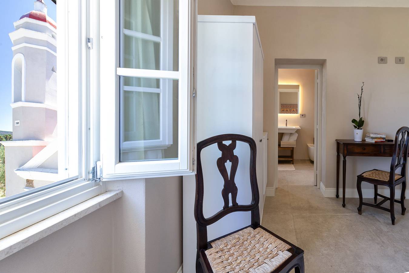 Kamer 'Aline' met gedeeld zwembad, Wi-Fi en airconditioning in Alghero, Provincie Sassari