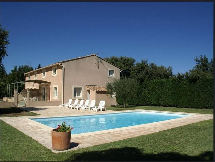 Maison de vacances pour 3 personnes, avec piscine et jardin