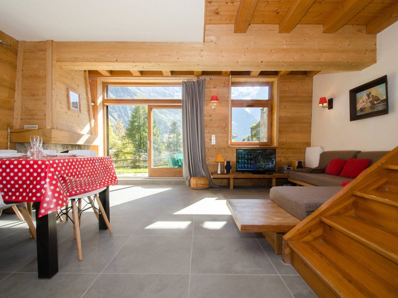 Doppelhaus-Chalet an der Piste für 6 Personen, Haustiere erlaubt, in Chamonix in Brevent-Flegere, Chamonix