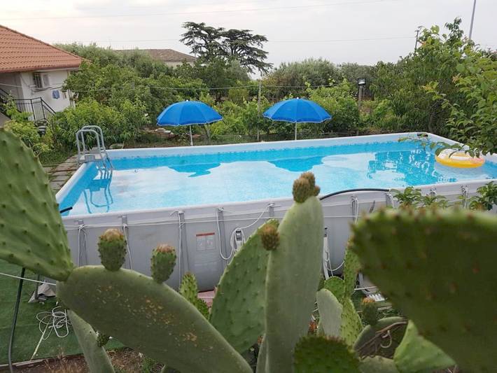 Location de vacances pour 6 personnes, avec Terrasse et Jardin ainsi que Piscine et Vue à Piedimonte Etneo - 4