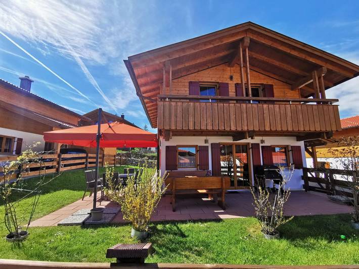 Ferienhaus für 6 Personen, mit Balkon und Terrasse sowie Garten und Sauna in Lechbruck am See - 2