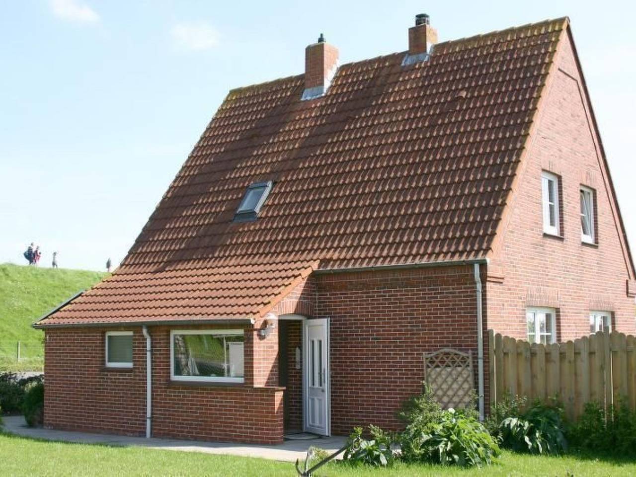 Mit Wintergarten und Garten am Deich in Fedderwardersiel, Butjadingen