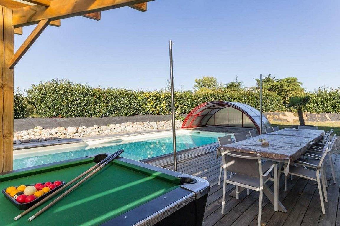 Nocnoc : Gîte du Vieux Pressoir, maison & piscine in Campbon, Région de Saint-Nazaire