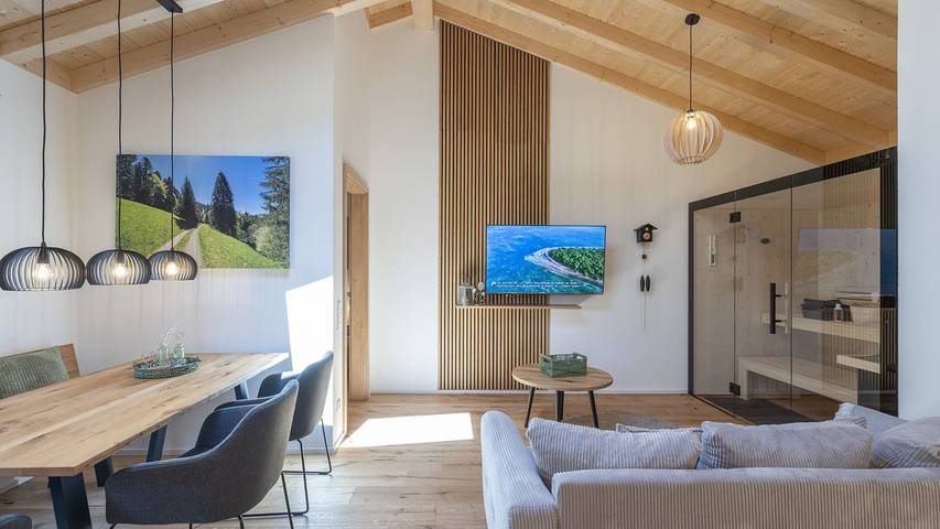 Ferienwohnung für 5 Personen, mit Balkon und Sauna, kinderfreundlich in Ühlingen-Birkendorf