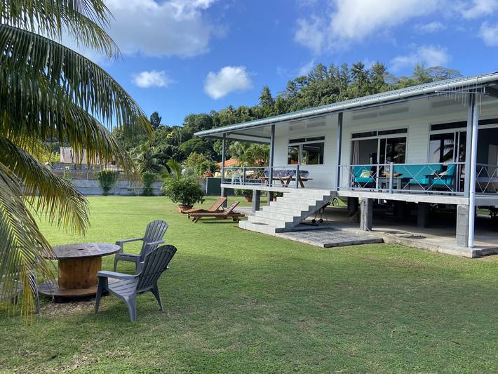 Location de vacances pour 6 personnes, avec jardin dans Polynésie française - 3