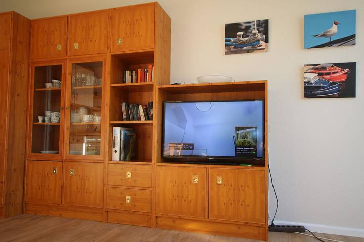Ganze Wohnung, Ferienwohnung mit 2- Zimmern auf ca. 50m² und einfacher Einrichtung, Meerblick in Nordfriesische Inseln (Schleswig-Holstein) (Schleswig-Holstein), Wyk auf Föhr