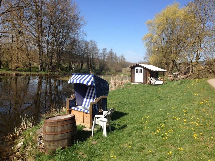 Bauernhof für 2 Personen, mit Balkon/Terrasse und Terrasse sowie Garten in Franken - 3