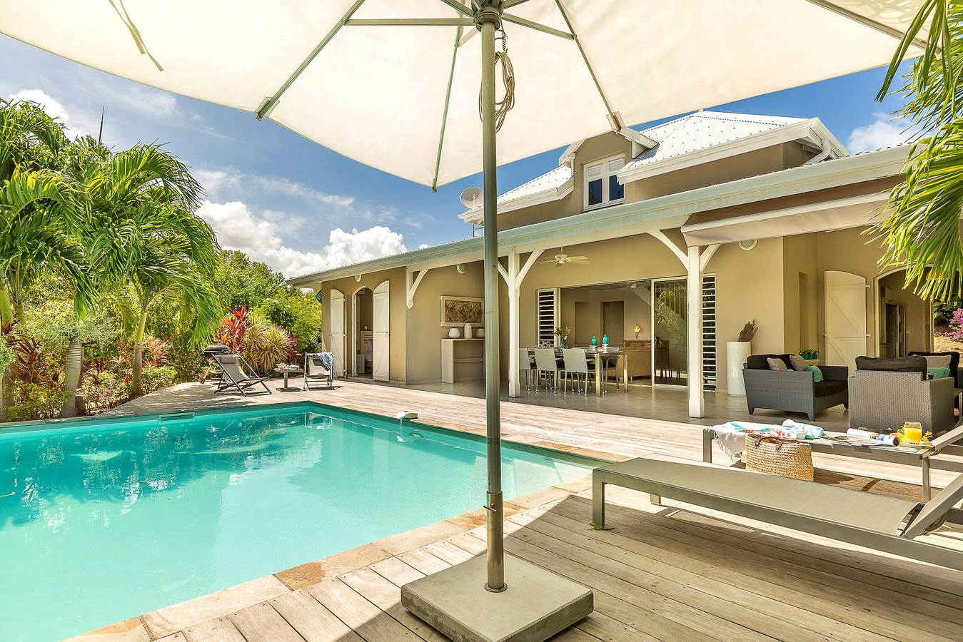 Palm Villas / Villa Areca in Le Vauclin, Martinique