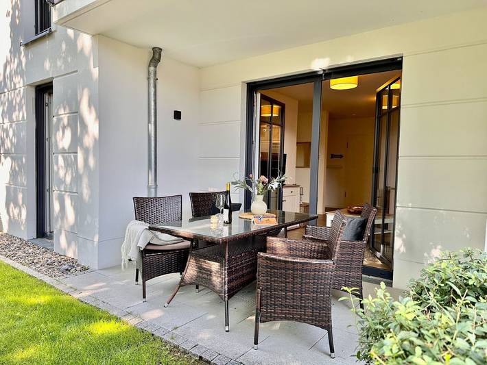 Ferienwohnung für 3 Personen, mit Sauna und Garten in Binz - 2