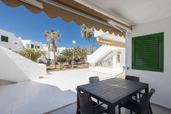 Apartamento para 3 personas, con terraza en Los Lagos
