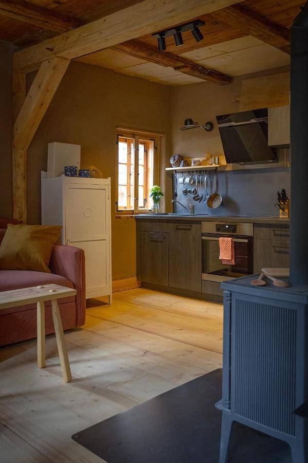 Ferienwohnung für 11 Personen, mit Ausblick und Garten sowie Sauna in Krippen - 2