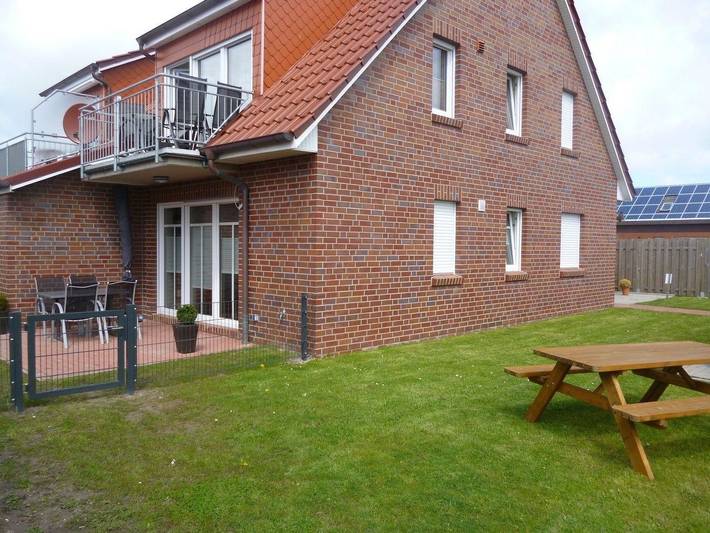 Ferienwohnung für 3 Personen, mit Terrasse und Garten in Norden-Norddeich