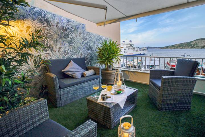 Ferienwohnung für 3 Personen, mit Terrasse und Ausblick auf La Maddalena - 2