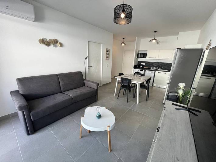 Ferienwohnung für 4 Personen, mit Terrasse in Valras-Plage - 2