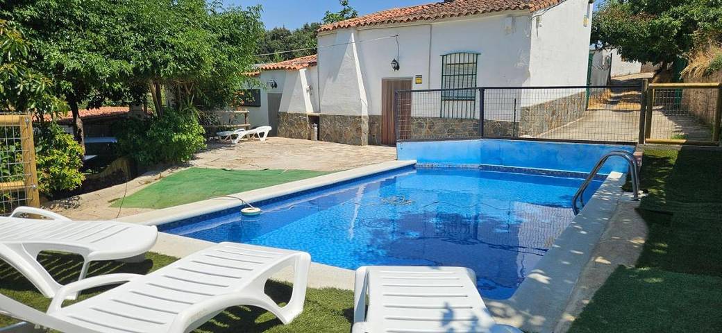 Casa rural para 8 personas, con terraza además de piscina y vistas, Familias con niños en Cortegana - 4