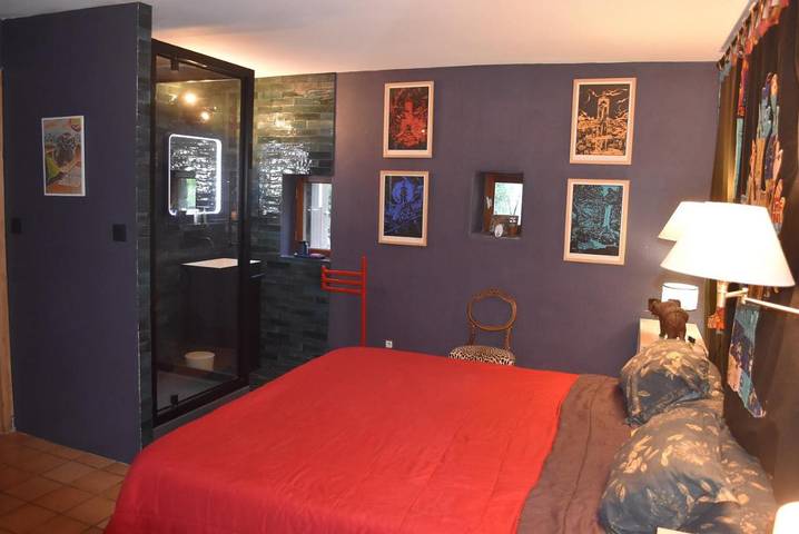 Location de vacances pour 2 personnes, avec jardin ainsi que vue et piscine à Saint-André-de-Majencoules - 2