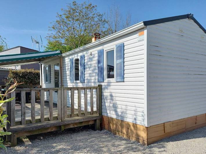 Camping Les P'tites Maisons dans la Prairie - Mobilheim 6 personen - Mobilheim Welcome - 3 Ch 6 pers in Sallertaine, Vendée