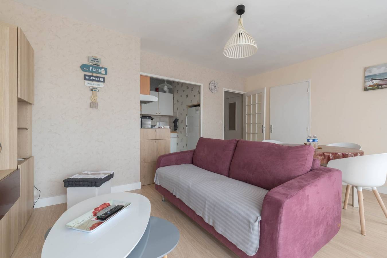 Ganze Wohnung, Le Vintage - 300m plage - Wifi - Parking in Saint-Marc-sur-Mer, Saint-Nazaire