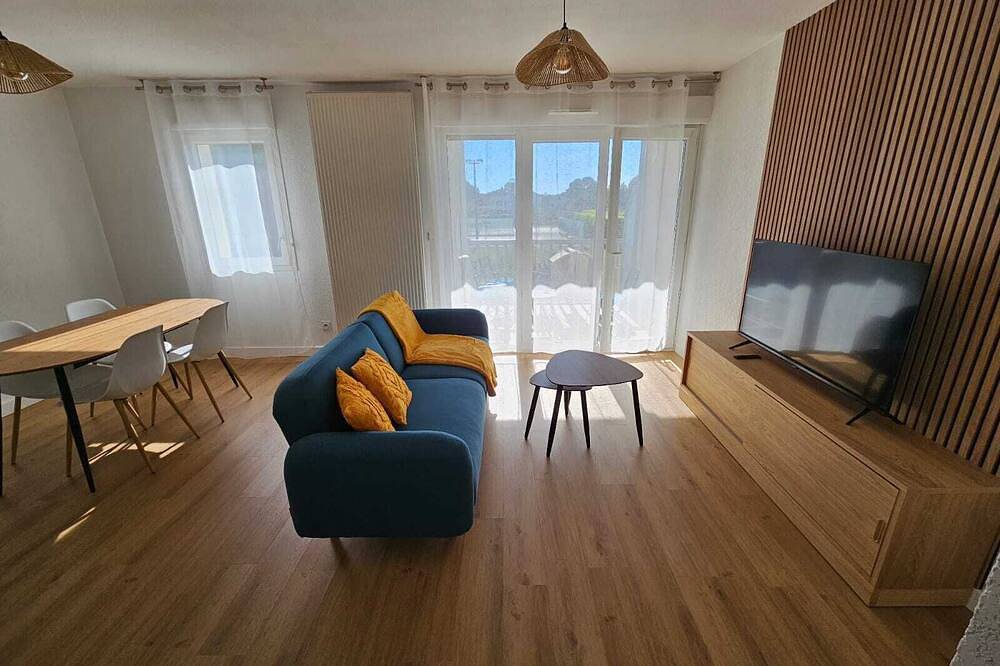 Apartamento entero, 2-bedroom apartment 10 minutes from the beach in Bénesse-Maremne, Côte d’Argent