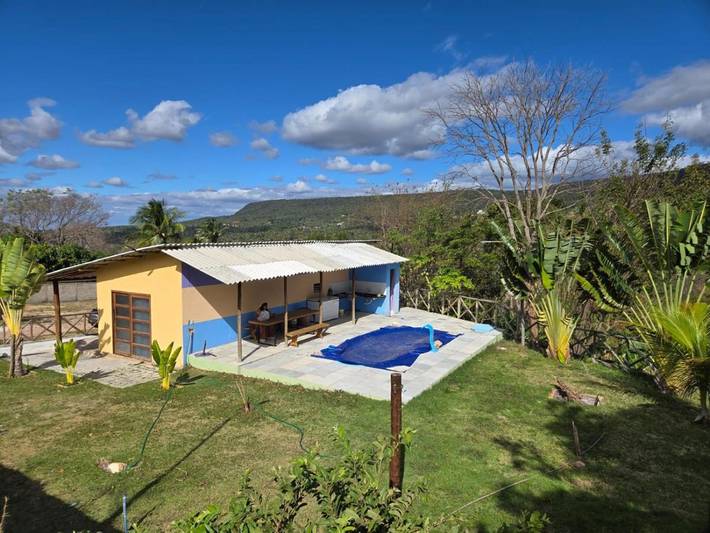 Camping für 5 Personen, mit Pool und Garten sowie Ausblick in Brasilien