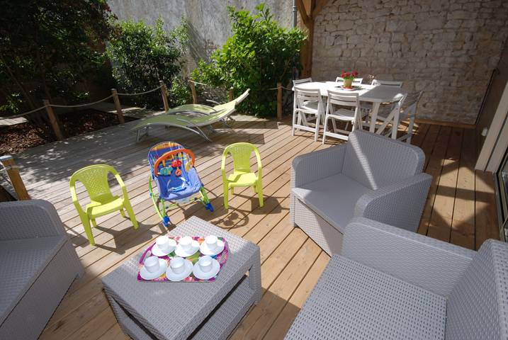 Gîte pour 5 personnes, avec jardin et terrasse à La Rochelle - 3