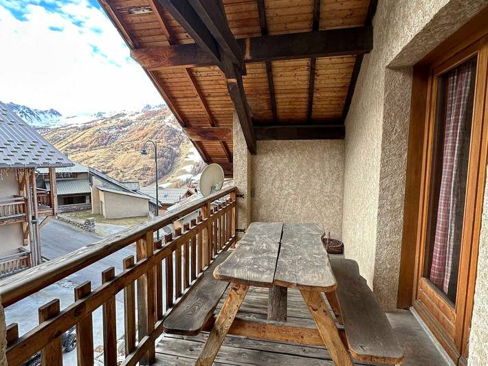 Gîte pour 4 personnes, avec balcon dans Vars (station de ski) - 4