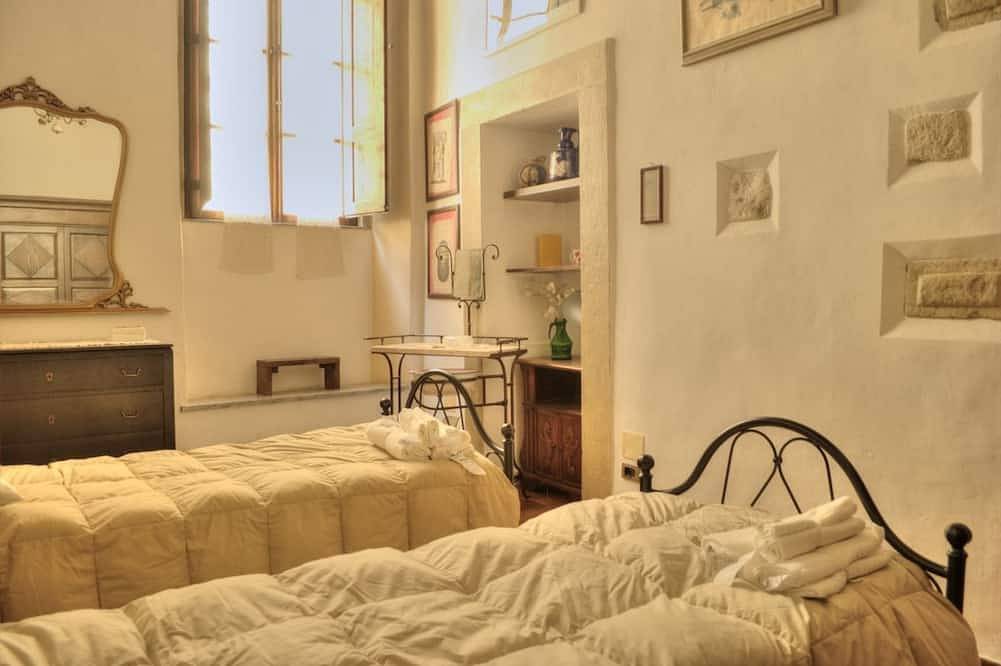 Appartamento intero, Palazzo Bonaccorsi in centro storico con vista panoramica in Colle di Val d'Elsa, Siena e dintorni