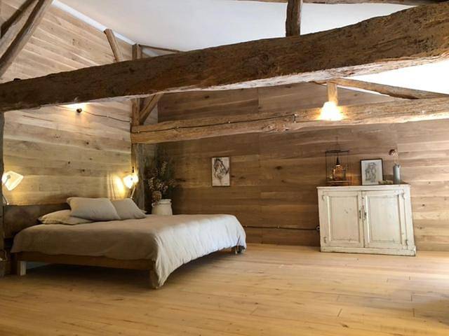 King Room with Garden View in Plieux, Gers